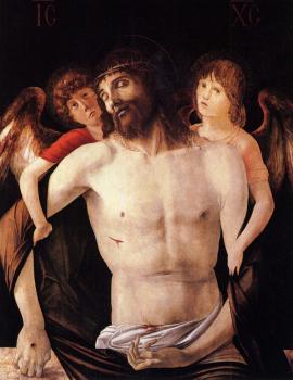 喬凡尼 貝利尼 Bellini Giovanni The dead christ supported by two angels